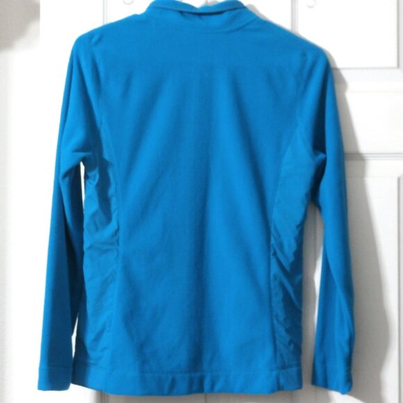 Danskin Now Turquoise Fleece Jacket Women's Small (4-6) - Picture 2 of 3